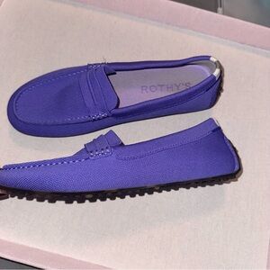 Rothy's The Driver Orchid Purple Loafers 11 Sip-on Driver Shoe Casual Flats
